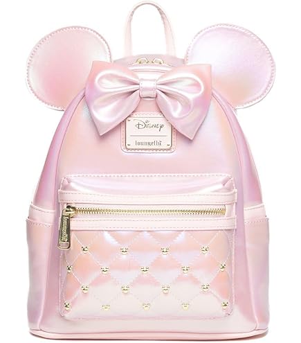 Loungefly Disney Parks ミニー スパンコール リュック Amazon.com | Loungefly Disney Parks Minnie Mouse Sequin Mini